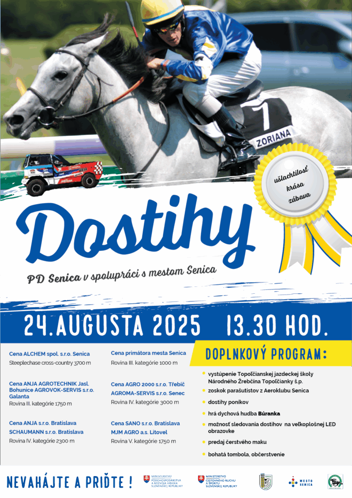 Dostihy Čáčov 2025